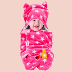 WinterNest fleece Baby Blanket for Newborn Baby
