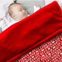 WinterNest Super Soft Sherpa Blanket for Newborn Baby