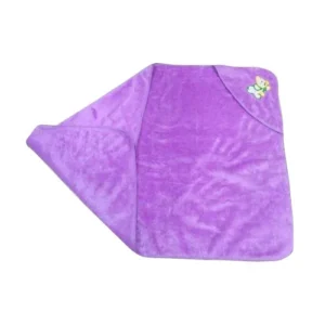 WinterNest Hooded Winter Fur Baby Blanket for New Born Baby